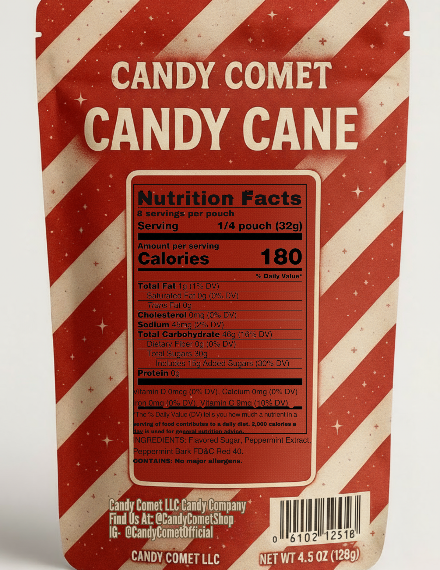 Candy Cane Comet (Peppermint)
