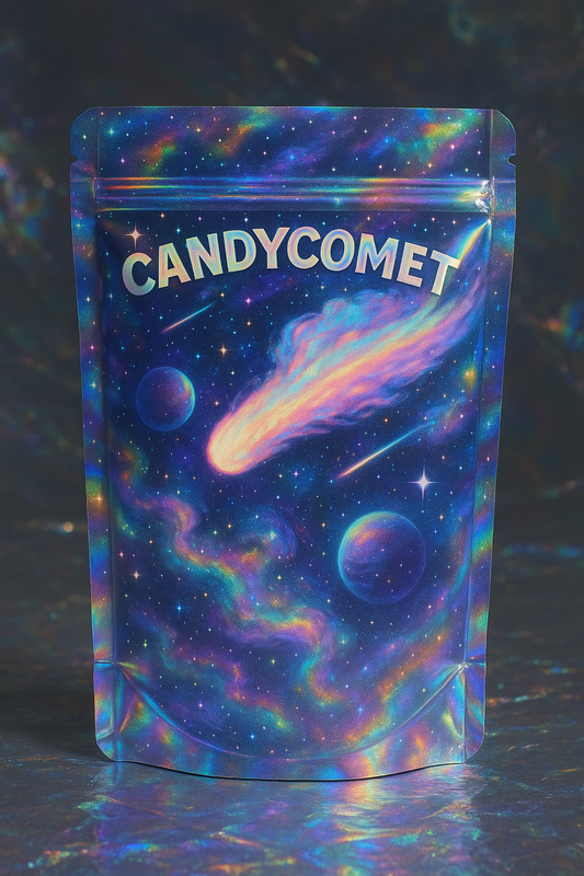 CandyComet Holographic Galaxy Cotton Candy Gusherz