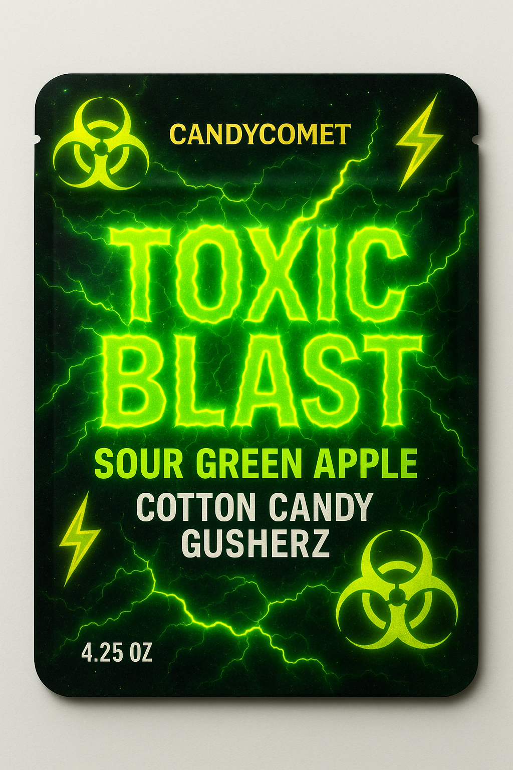 🍏☢️Toxic Blast Green Sour Apple