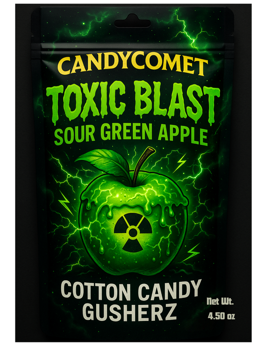 🍏☢️Toxic Blast Green Sour Apple
